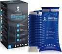 ROXALACE® Emesis Bags with Absorbent Powder for Nausea and Vomiting Relief - 20 Pack 1200ml, Travel-Friendly, Motion Sickness, Morning Sickness, Caregiving 및 Emergencies 용 위생 솔루션