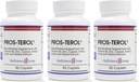 Pros-TEROL (3 병 키트), Pumpkin Seed, Sting Nettle Root, Ginger Root, Licorice Root Extracts 90 Caplets와 900 mg 식물 Sterols와 전립선 구호