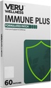 Veru Wellness Immune Plus Patch - 매일 면역 - 전반적인 건강, 아연, Elderberry 및 Echinacea (60 일)