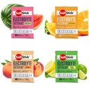 SaltStick Fastchews, Rehydration, 운동 회복, 청소년 및 성인 운동, 하이킹, 스포츠 회복, 10ct 다양성 4 팩을 위한 전해질 보충 정제