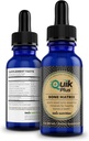 칼슘, 마그네슘, 아연 및 칼륨을 가진 QuikPlus 뼈 모체 - 9 Ionic 액체 무기물, 뼈 및 치아 지원, Vegan, 글루텐 자유로운, 모든 자연적인 (2 Oz)를 위한 교원질을 포함합니다