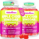 Apple Cider Vinegar Gummies, 여성과 남성을위한 Keto ACV Gummies, Green Tea, B12, Detox Cleanse, Metabolism & Digestive Health, Vegan - 2 개월 공급