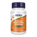 지금 식품 보충제, 8 억 Acidophilus & Bifidus, Dairy, Soy 및 Gluten 무료, Strain Verified, 60 Veg 캡슐