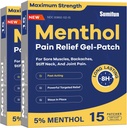 Sumifun Medicated 찬 뜨거운 헝겊 조각 - 30의 조사 5% Menthol 여분 힘 고통 구호는 간단한 backache, 합동 고통, Stiff 목, 근육 Sore를 위한 강력한 표적 구호를 깁습니다