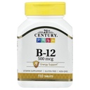 21 세기 비타민 B-12, 500 mcg, 110 정제