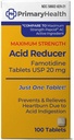 최대 힘 산성 흡진기 Famotidine 20mg 정제, 100Count