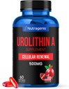 Urolithin 보충 500mg - 60 Softgel - 고급 세포 재생 및 활력 - 근육 강화를위한 Mitoceutical - 미국에서 만든
