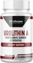 Probase Nutrition Urolithin A - [60 일 공급] - 추가 NR 및 Resveratrol - NMN, NAD, CoQ10, 건강한 노화를 위한 PQQQ에 대안