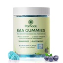 EAA Gummies 120 Gummies (블루 베리), 9000 mg 필수 아미노산 - 모든 9 필수 아미노산 (EAA) 및 모든 분지 체인 아미노산 (BCAA), 비 GMO, 글루텐 무료, 채식 친화적 인