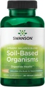 Swanson Ultra Dynamic Balanced Blend Soil 기반 Organisms 5 억 Cfu 90 Veg Caps