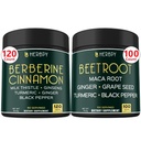 뭉치 7in1 Berberine HCl 97% & 6in1 Beet 뿌리 캡슐