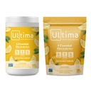 Ultima Replenisher Electrolyte Powder Drink Mix Bundle - Sugar Free - Lemonade, 90 서빙 용기 및 20 Stickpack - 6 Electrolytes 및 Minerals - Keto Friendly, Vegan, Non-GMO