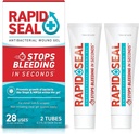 Wound Gel (2 튜브) | Stop Bleeding in Seconds | 컷, 스크랩 및 Razor Nicks for Emergency First Aid Supplies에 이상적입니다.