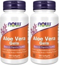 지금 음식 알로에 Vera, 100 softgels 2 팩