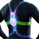 noxgear Tracer2 멀티 컬러 라이트 업 및 반사 런닝 조끼 | 충전식, 런너 울트라 런닝 라이트