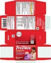 Tylenol 어린이 통증 + Fever Chewable 정제 포도 맛 - 24 ct, 4 팩