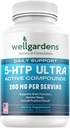 100 % 순수 200 MG 5-HTP 울트라 건강한 수면과 웰빙의 향 - 지원 무드, 스트레스, 수면 - 5HTP 칼슘 보충 - 60 5HTP 200mg 캡슐, 30의 서빙