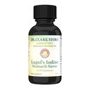 Dr. Clark Store의 Stomach Saver는 Lugol의 Iodine 2% 과립상 Iodine을 포함합니다 - 1 fl. Oz는 Dropper와 Cone Cap로 여행