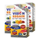 LABO 영양 궁극적 인 VisionREGAIN, 눈 비타민 Lutein, Zeaxanthin, Saffron 추출물, Macular & Retinal 건강, 눈 피로, 야간 시계 지원 60 Countx3를 가진 AREDS 2 공식