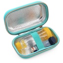 CASEMATIX Asthma Inhaler 케이스는 성인, 가면, 흡입기 홀더 및 더 많은 것을 위한 흡입기 간격 장치 - 소형 크기 적합 6.25" 최대, 포함합니다 ASTHMA CASE