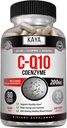 Kaya Naturals - 관, 심장 건강, 건강한 혈압 수준 및 면역 기능을 위한 CoQ10 힘 산화 방지제 보충교재 - 매일 셀룰러와 에너지 생산을 복원하십시오 - 60의 Veggie 캡슐