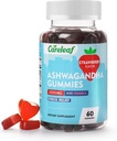 Vegan Ashwagandha Gummies-3000mg 비타민 D2를 가진 높은 힘 Ashwagandha 뿌리 추출물 | 딸기 풍미 | 60 Cts/Bottle