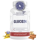 Gluco24 보충교재 - Cinnamon, Berberine, 비타민 C 및 더 많은 것을 가진 보충교재 - 남자 & 여자를 위한 보충교재, 60의 캡슐