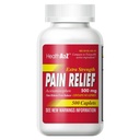 HealthA2Z® Extra Strength Pain Relief | 아세미노펜 500mg | 아스피린 없음 | Fever Reducer | Pain Reliever(500 Count)