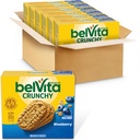 belVita 아침 식사 바 Biscuits, 블루 베리, 30 총 팩, 6 박스 (4 팩 당 Biscuits)