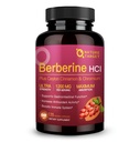 NATURE TARGET Berberine HCl 1200mg, Ceylon Cinnamon, Chromium와 Berberine 보충 - 면역, 위장 및 심장 건강, 비 GMO, 120 캡슐 지원