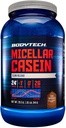 BODYTECH Micellar Casein Protein Powder, 하룻밤 근육 회복을위한 느린 릴리스 - 서빙 당 단백질 24 그램 - 리치 초콜릿 (2 파운드)