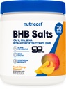 Nutricost BHB 소금 음료 혼합 (30 서빙, 복숭아 망고 맛) (5G BHB 서빙) - 0G 총 설탕, 채식 제품