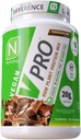 NutraKey V-Pro, 익지않는 식물 단백질 분말, 유기, Vegan, 낮은 Carb의 단백질 (Chocolate) 2-Pound의 20g로 글루텐 자유로운