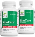 Terry Naturally SinuCare Extra Strength - Eucalyptus & Myrtle - Immune & Lung Health Support - Aid Sinus Health에 대한 보충 공식 - 30 서빙 (팩 2)