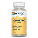 SOLARAY OptiZinc 30mg 면역 지원 보충교재 - 남자와 여자 w/Vitamin B6를 위한 아연 보충교재 - 강한 뼈 및 피부 건강 지원 - 높은 흡수 - 60 일 보장, 60의 서빙, 60의 VegCaps