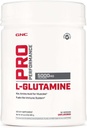GNC 직업적인 성과 L 글루타민 5000mg의 아미노산 보충교재 분말, 지원 근육 회복 & 기능, 연료 Immune 체계, 재생합니다 단백질 종합에 있는 중요한 역할, 묽게함, 글루텐, 181