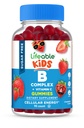 Lifeable Sugar Free Vitamin B Complex for Kids|B-Complex with Vitamin C | 훌륭한 Tasting VIT B Complex 비타민 | 에너지 및 Nerve 지원 | 소년과 소녀용 B 비타민 복합체 | 90 Gummies