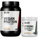 배럴 성능 NUTRITION BPN Vegan 바닐라 단백질 + 강한 녹색 파인애플 코코넛 번들