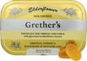 GRETHER'S Sugarfree Elderflower Pastilles Remedy for Dry Mouth Relief - Soothing Throat & Healthy Voice - 가수를위한 선물 - 1-Pack - 2.1 oz.