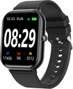 남자를 위한 똑똑한 시계 SmartWatch 1.83" 아이폰 삼성 안드로이드 전화 호환성, Pedometer를 가진 적당 추적자 시계, 심장 비율/Sleep 감시자, 혈액 산소, IP68는 방수 처리합니다