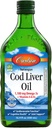 Carlson - Cod Liver Oil, 1100 mg Omega-3s + A & D3, Wild-Caught Norwegian Arctic Cod-Liver Oil, 지속 가능한 Sourced Nordic Fish Oil Liquid, Unflavored, 500 mL (16.9 Fl Oz)