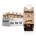 식물 기반 단백질 쉐이크, 카페 모카, 20g Vegan Protein, Dairy Free, 인공 감미료 없음, 비 GMO, 10g 섬유, 11oz, (12 팩) (구형 5 월 Vary)