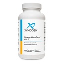 XYMOGEN 오메가 MonoPure 650 EC - 오메가-3 물고기 기름은 여자 & 남자 - EPA와 더불어, DHA & DPA - 3X 더 중대한 흡수를 가진 더 작은 Softgels - 건강한 심장 & Cognition (120 Softgels)를 지원합니다