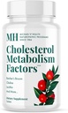 MICHAEL의 건강 Naturopathic 프로그램 콜레스테롤 대사 요인 - 90의 정제 - 도움은 순환을 개량합니다 - Statin & 빨간 효모 밥 자유로운 - 15의 서빙