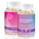 Preggie 3 Lollies Naturals Ginger Capsules – Morning Sickness Relief – Natural & Doctor 개발 - 15 서빙 (2 캡슐 / 세일링) - 면역 방어 및 소화 건강 지원