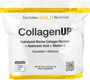 캘리포니아 골드 영양 CollagenUP®, Hyaluronic 산과 비타민 C를 가진 가수분해한 바다 교원질 펩티드, 불연성, 2.2 lb (1 kg)