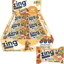 Zing 땅콩 버터 초콜렛 칩 아이 Vegan 단백질 막대기, 글루텐 자유로운 100 Calorie 소형 막대기, 식물을 가진 낙농 자유로운 영양 막대기는 단백질, 고약, 콩, 설탕 알콜 - 18의 조사를 기초를 두었습니다