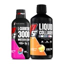 PROSUPPS L 카르니틴 3000 자극제 자유로운 액체 탄 (베리) Amino23 액체 교원질 탄 (크러스 펀치) 뭉치