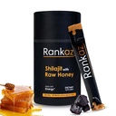 Rankaz 자연적인 Shilajit 꿀 지팡이 유기 - 30의 지팡이, Shilajit 꿀 Fulvic 산 및 추적 무기물
