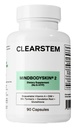 CLEARSTEM - MINDBODYSKIN Hormonal Acne Supplement (No 5-HTP) - 천연 DIM 보충 - 피부 관리 비타민 - 호르몬 균형, 산화 방지제 - 글루텐 무료, Cruelty 무료 - 30 서빙, 90 캡슐